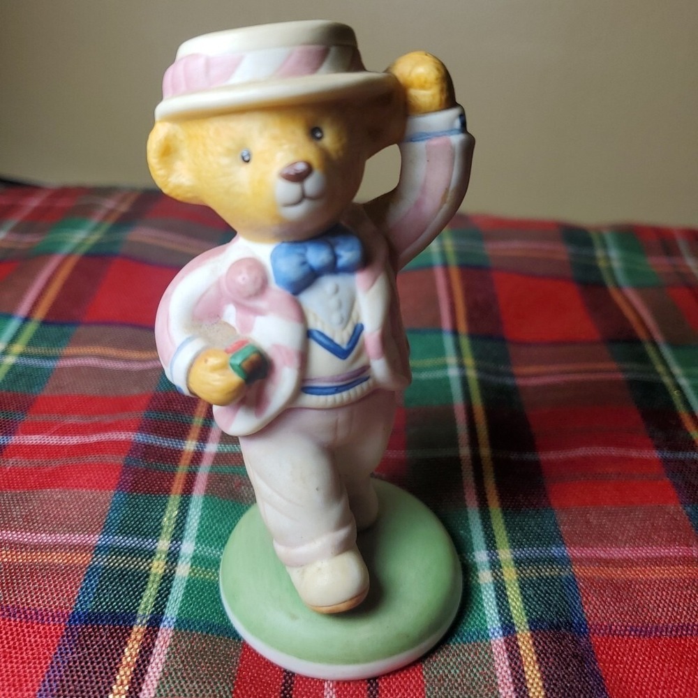 Vintage Franklin Mint Fine Porcelain Bears. "Lord Margate" (1986)